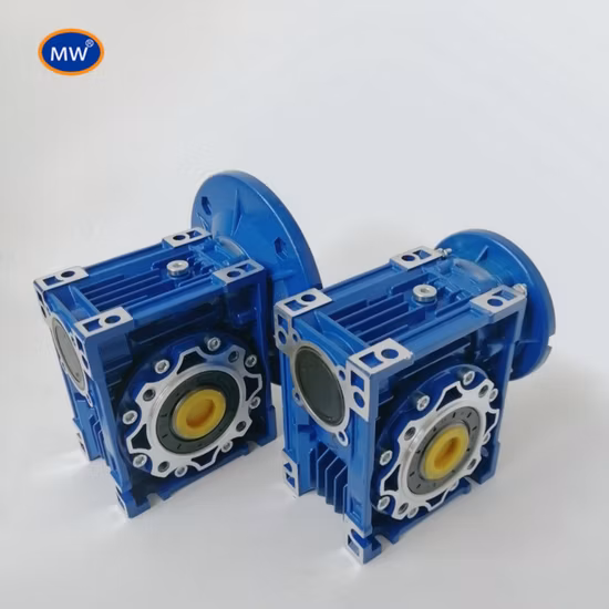 Boîtes de vitesses à vis sans fin série Nmrv Réducteurs de réduction de vitesse avec bride de sortie et d'entrée